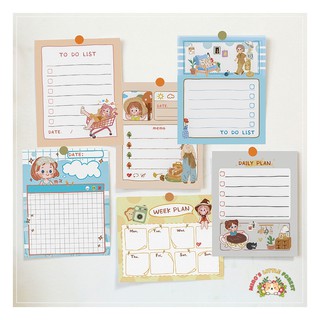 GIẤY NOTE / GIẤY GHI CHÚ CUTIE GIRL | MNO212