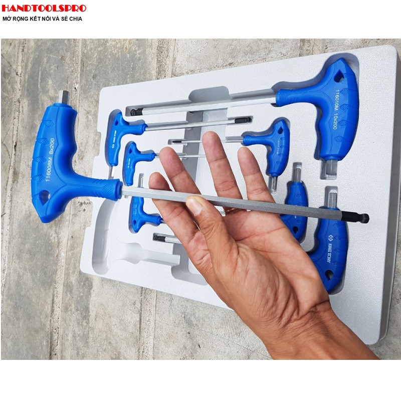 Bộ lục giác bi chữ T Kingtony 22108MR ( 8 chi tiết )