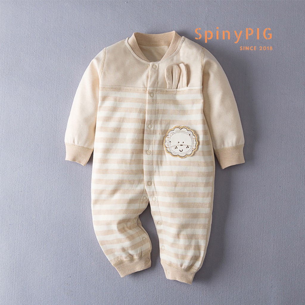 Quần áo sơ sinh 0-2 tuổi 100% cotton hữu cơ tự nhiên không chất tẩy nhuộm cực kỳ đáng yêu