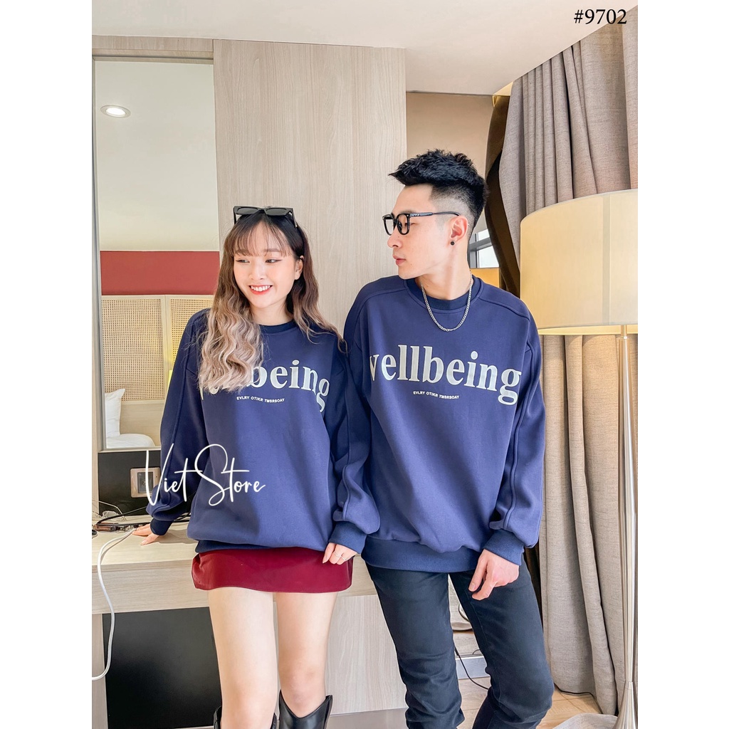 ÁO NỈ CỔ TRÒN NAM NỮ ZW 9702 VIET STORE | BigBuy360 - bigbuy360.vn