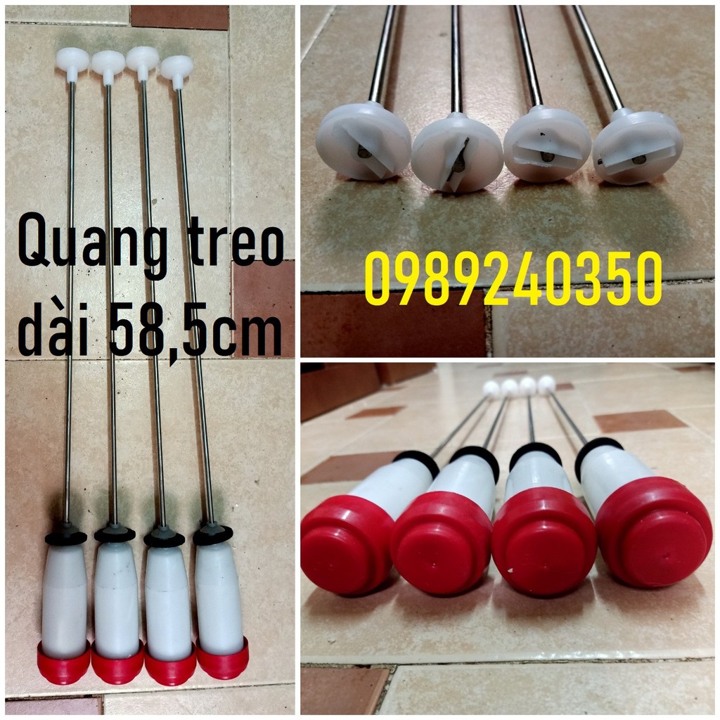 Bộ quang treo, gióng treo máy giặt Sanyo 58,5 cm ty giảm xóc chống rung