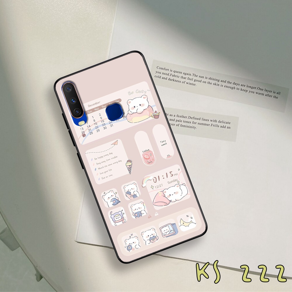 Ốp lưng Vivo Y12 - Y15 - Y17 - U10 - Ốp in hình thỏ con dễ thương