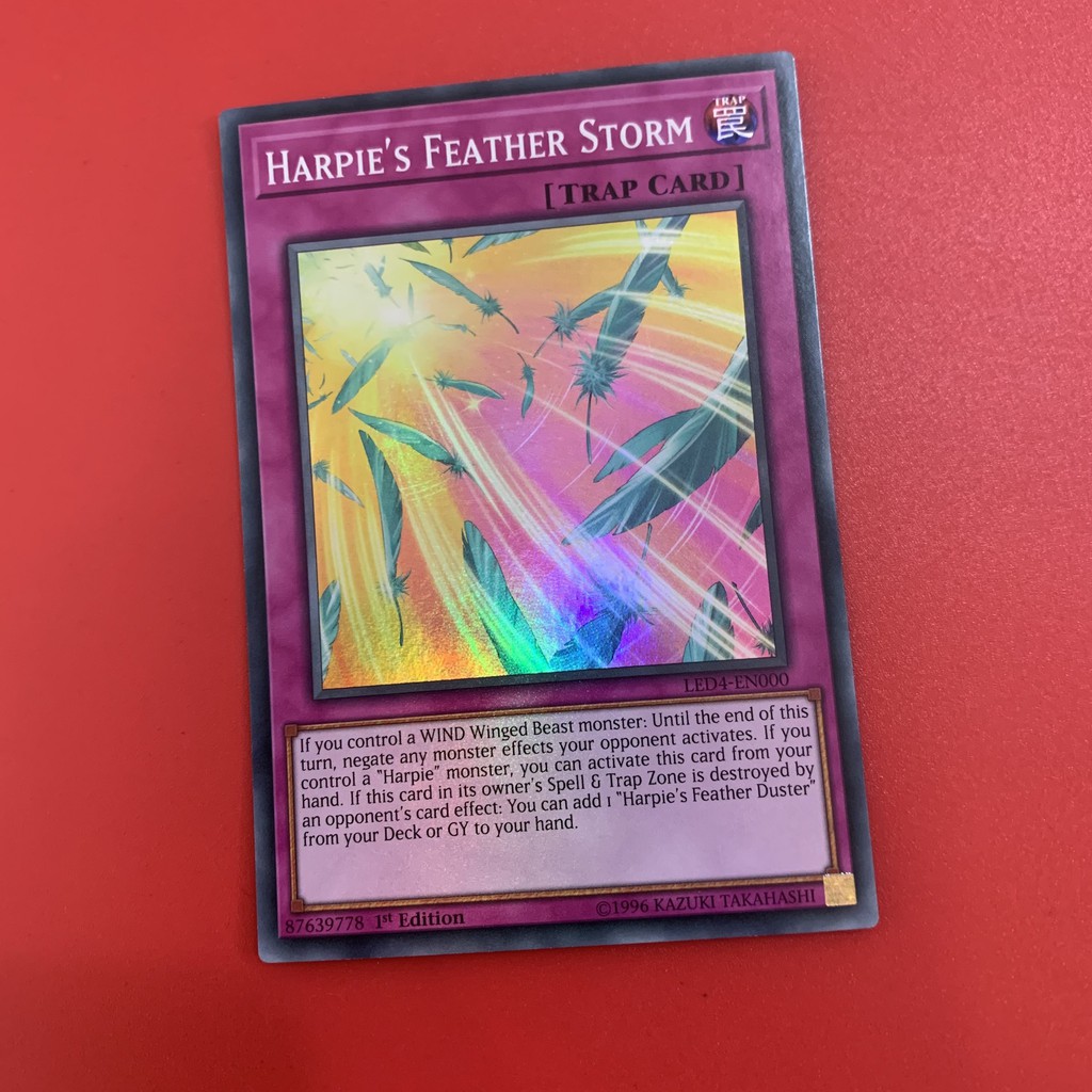 EN]Thẻ Bài Yugioh Chính Hãng] Harpie's Feather Storm