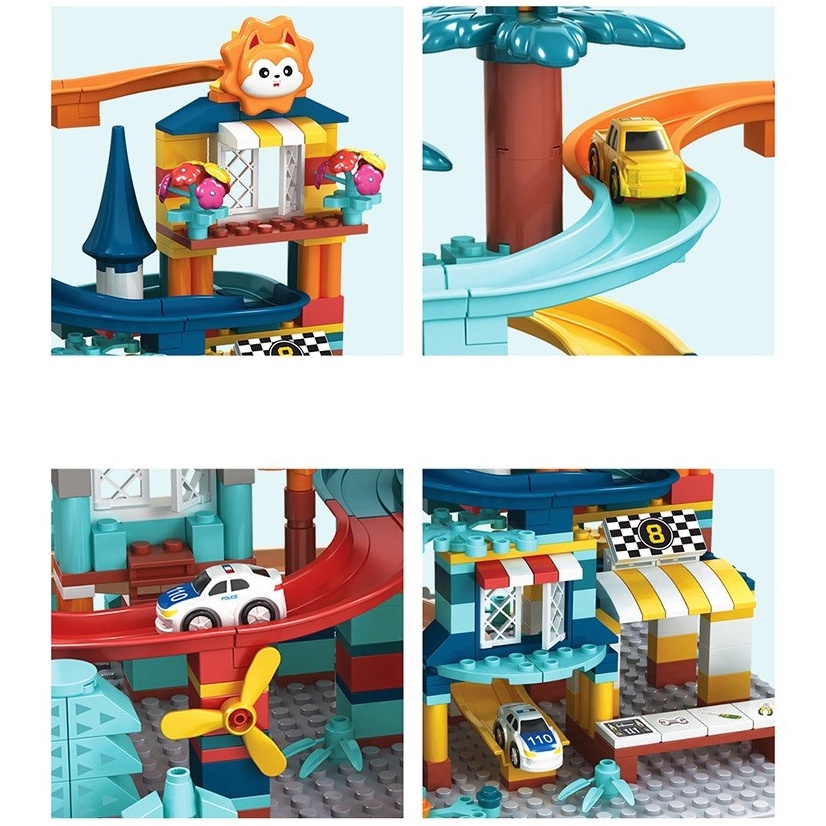 Đồ Chơi Lego Xếp Hình Lắp Ráp Đường Ray Đồ Chơi Lego Cao Cấp 512 Chi Tiết Giúp Bé Phát Triển Tư Duy