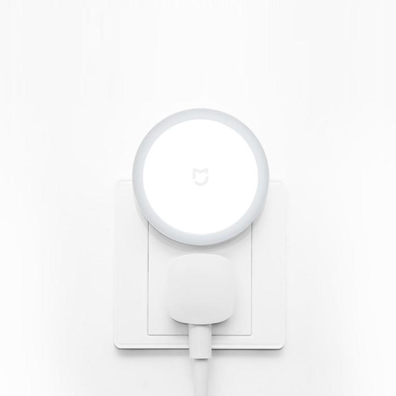 🔥 Đèn cảm ứng Xiaomi Mijia Plug-in, cảm biến ánh sáng ban đêm, ánh sáng dịu nhẹ, đèn phòng ngủ, hành lang