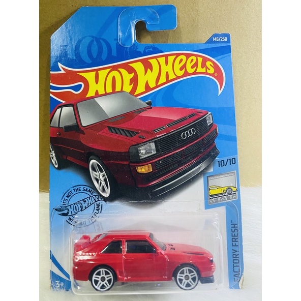 Hotwheels Xe mô hình 84 Audi Sport đỏ