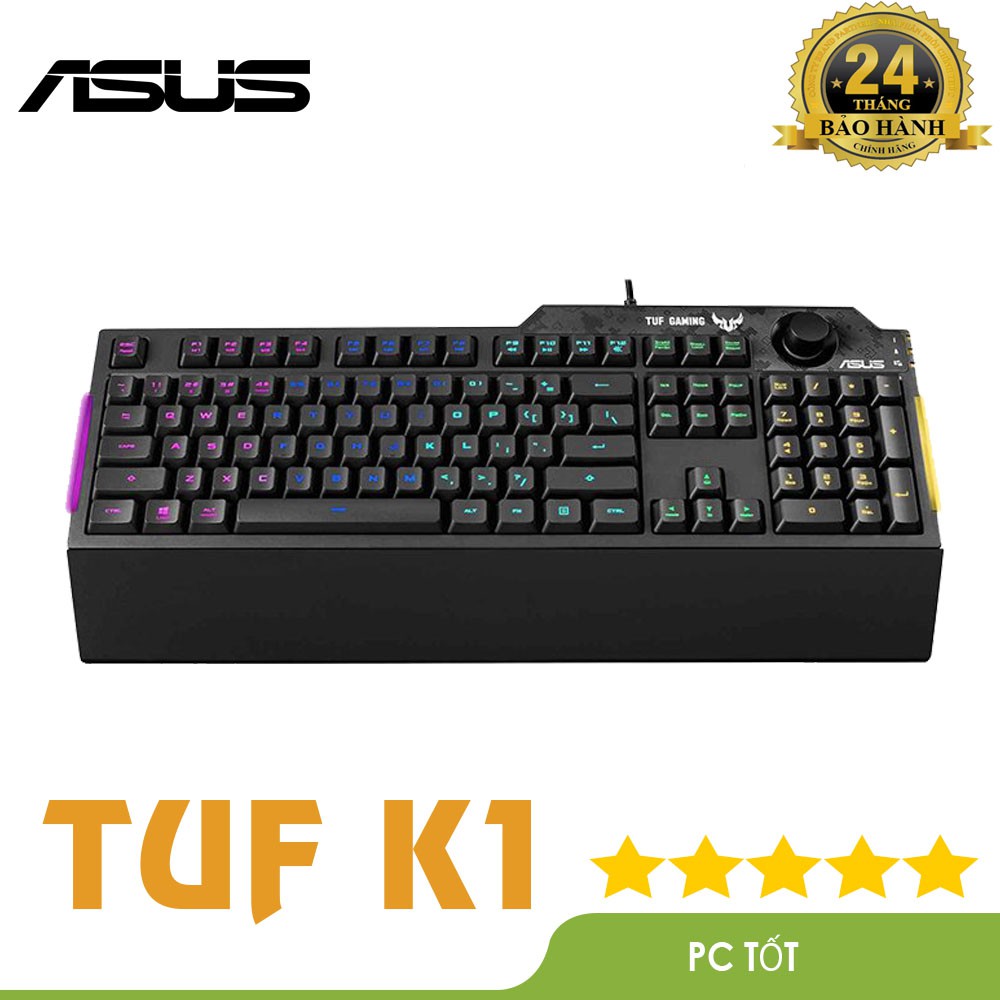 Bàn phím Gaming Asus TUF Gaming K1 - Chống nước