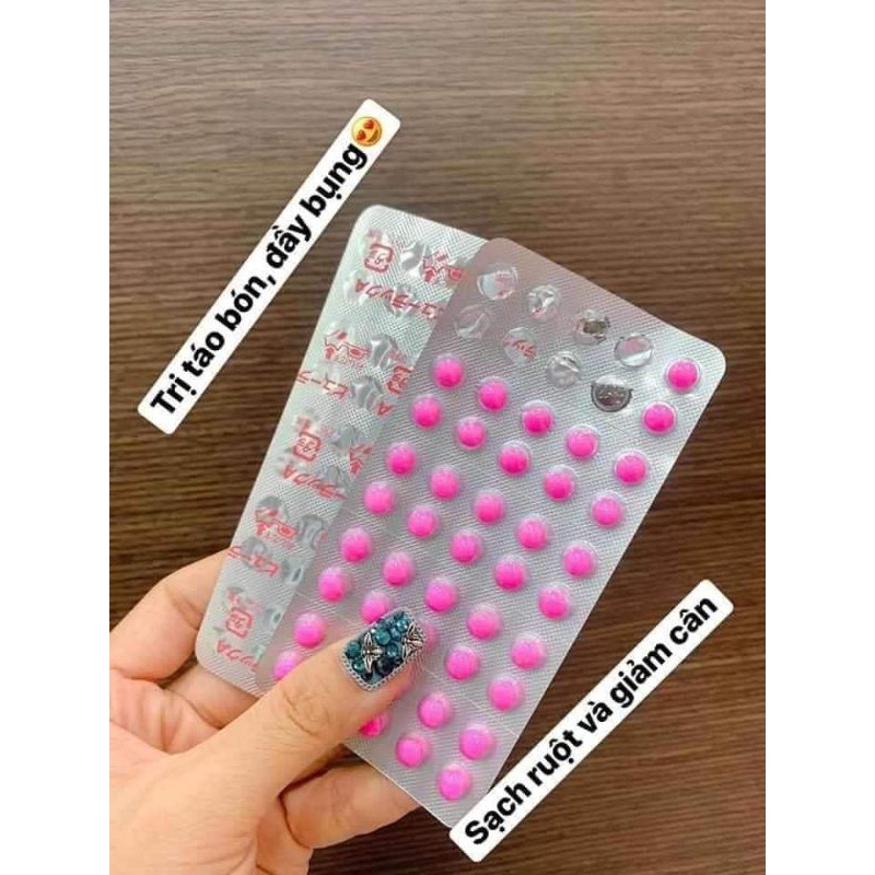 Nhuận tràng Kokando Nhật Bản vỉ 50 viên