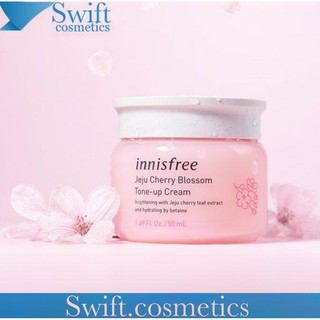 Kem Dưỡng Sáng Nâng Tone Da Từ Hoa Anh Đào Innisfree Jeju Cherry Blossom Tone Up Cream 50ml