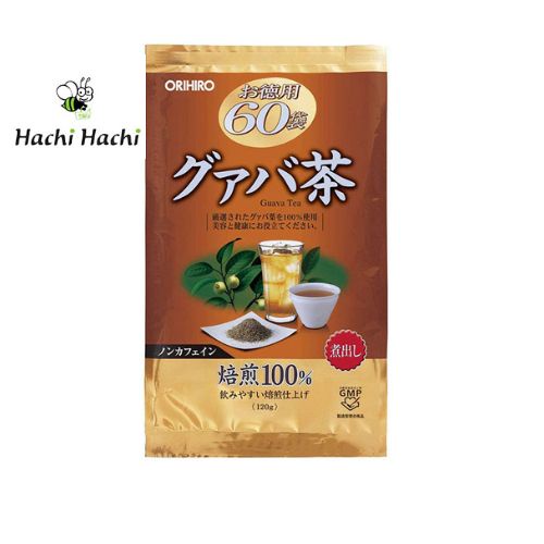 Trà lá ổi Orihiro hỗ trợ giảm cân, giảm đường huyết 120g  - Hachi Hachi Japan Shop