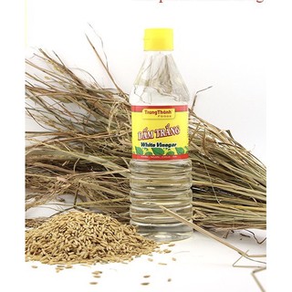 Dấm  trắng lên men từ gạo trung thành 500ml