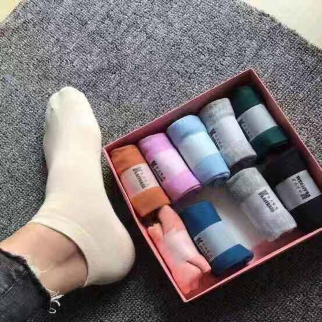 1 hộp 10 đôi vớ ngắn nữ