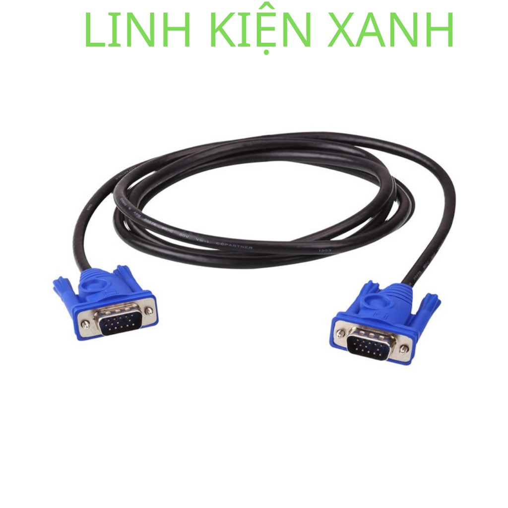 Dây cáp cao cấp VGA / vga to vga dài 1.5m - 3m dùng cho màn hình kết nối máy tính, máy chiếu, tivi box