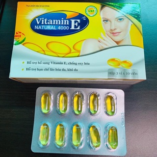 Vitamin E 400 chiết xuất từ lô hội
