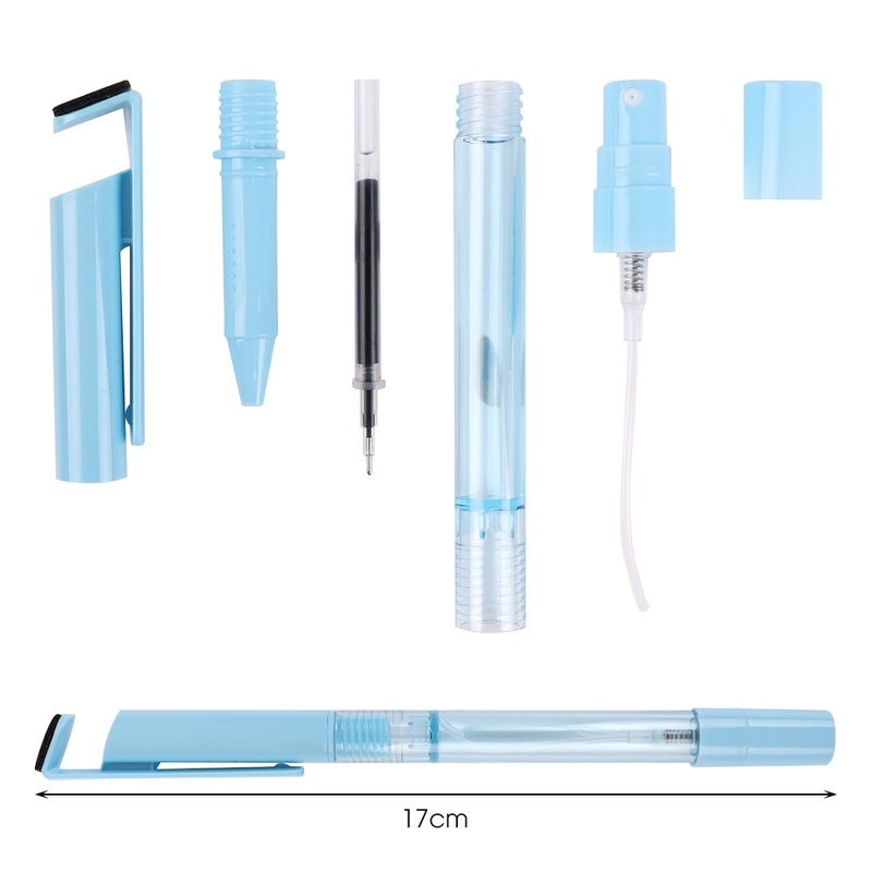 Bút Gel Xịt 4 Trong 1 Đa Năng Có Thể Nạp Lại Màn Hình Điện Thoại Dùng Trong Văn Phòng