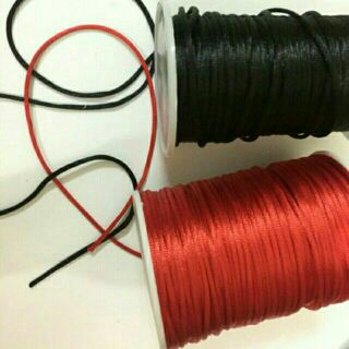 Dây tim 1mm đỏ đen bó 10m
