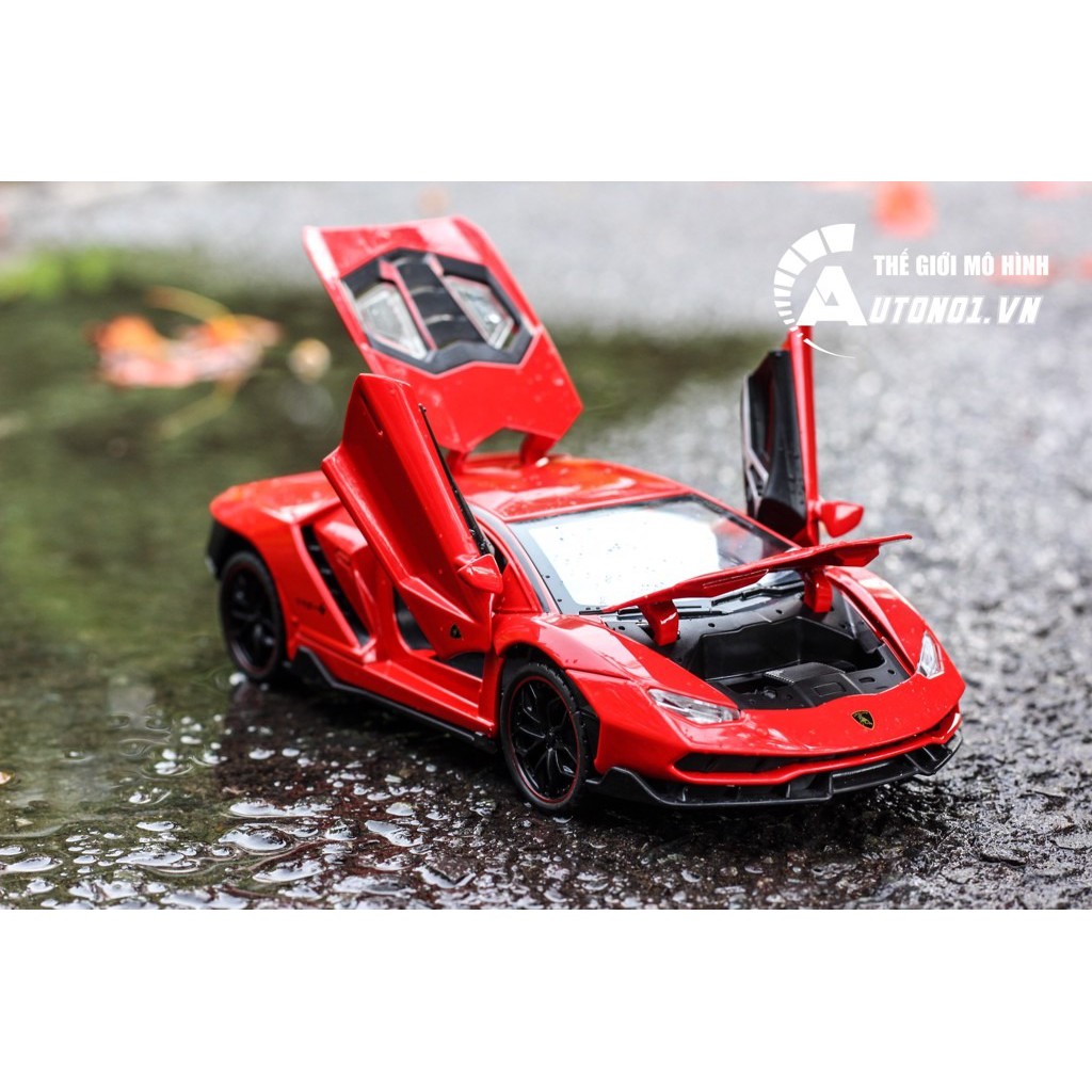 MÔ HÌNH XE LAMBORGHINI CENTENARIO RED 1:24 CHE ZHI 6744