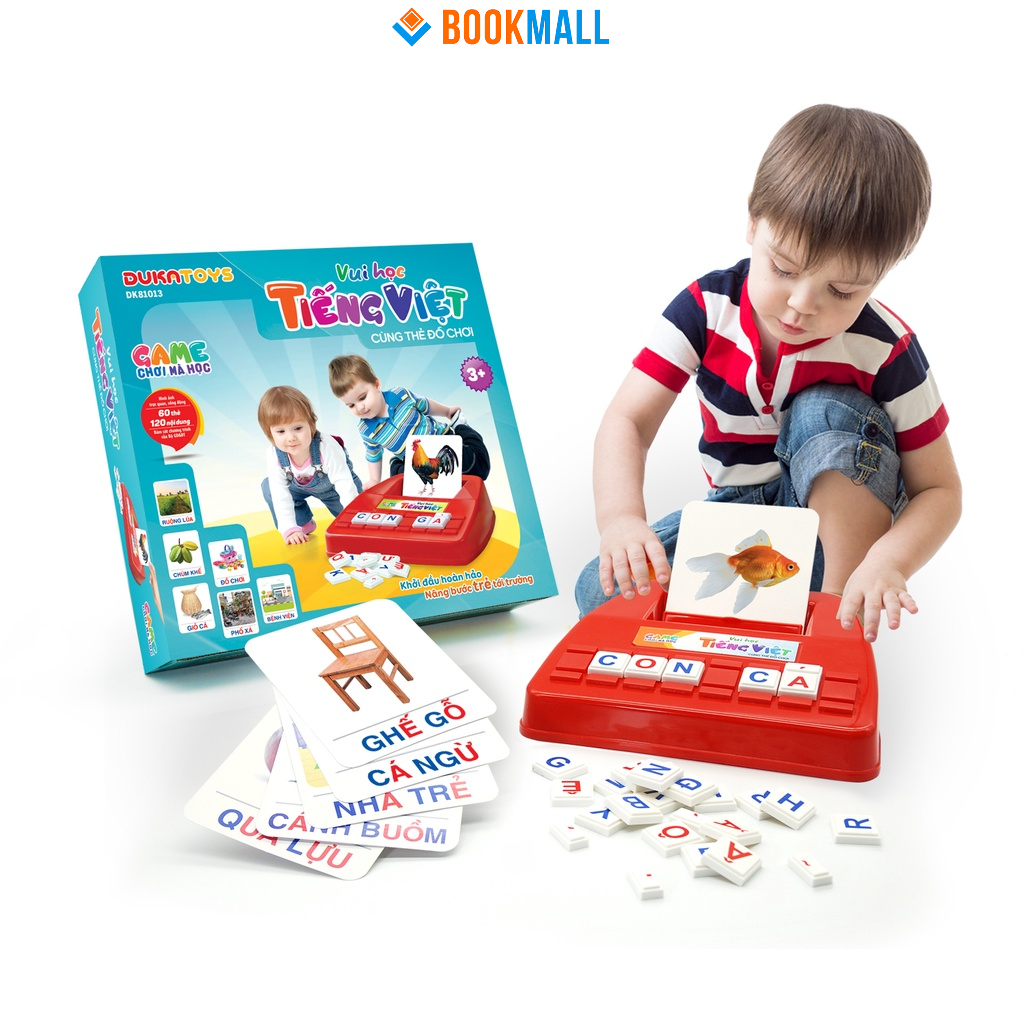 Đồ Chơi Trẻ Em DUKA Vui Học Tiếng Việt Cùng Thẻ Đồ Chơi MLMN3735