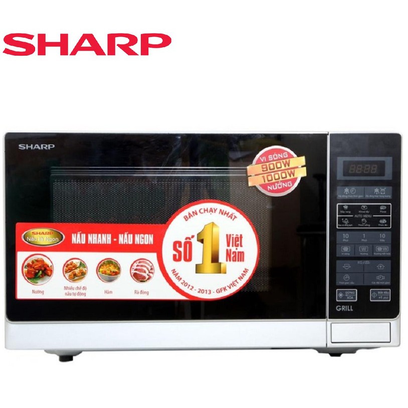 LÒ VI SÓNG SHARP R-G572VN-S (có nướng)
