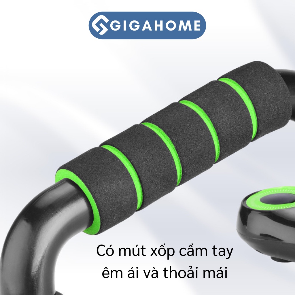Dụng Cụ Hít Đất, Chống Đẩy Tại Nhà GIGAHOME Tập Ngực, Vai Chữ U 9380