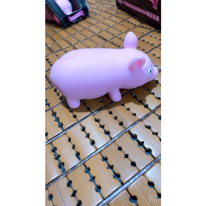 Heo Hồng mềm dẻo siêu kute-đồ chơi squishy heo hồng đáng yêu kéo dài
