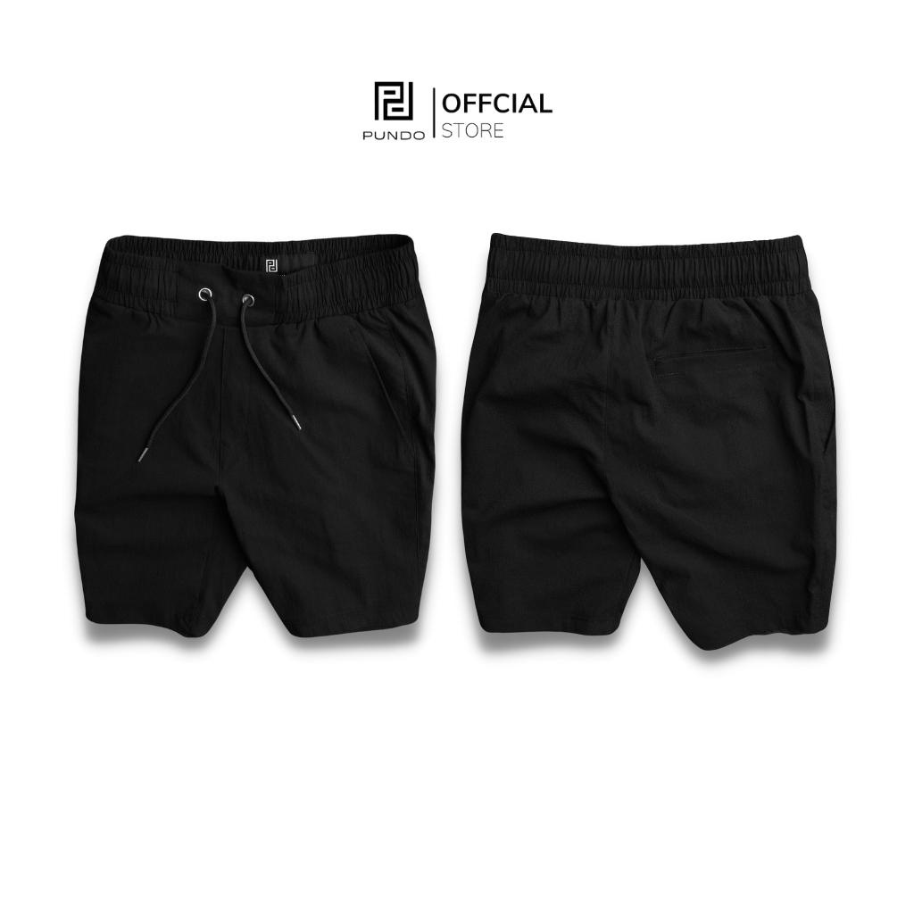 Quần short đũi nam PUNDO chất liệu linen cao cấp co giãn nhẹ màu dễ phối PUNDO QSPD20