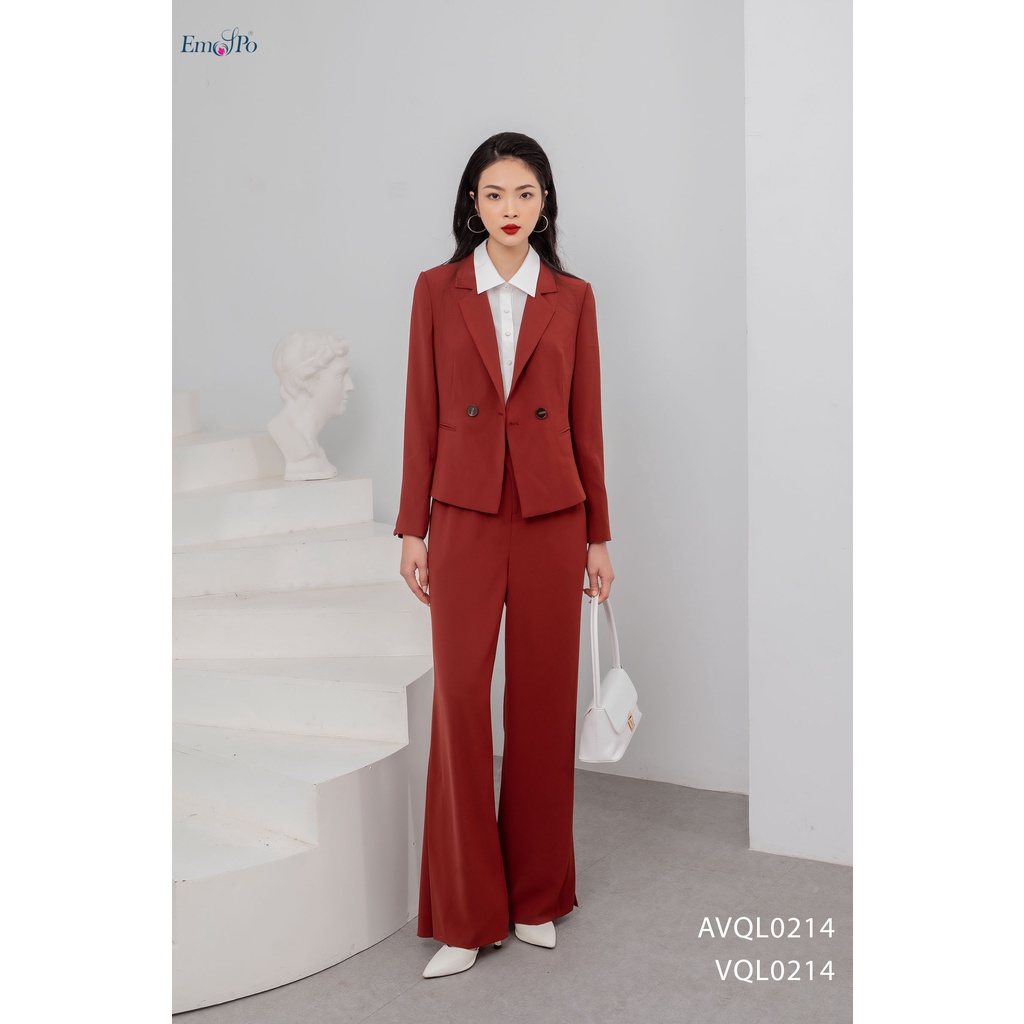 Áo vest Emspo dáng thời trang công sở AVQL0214