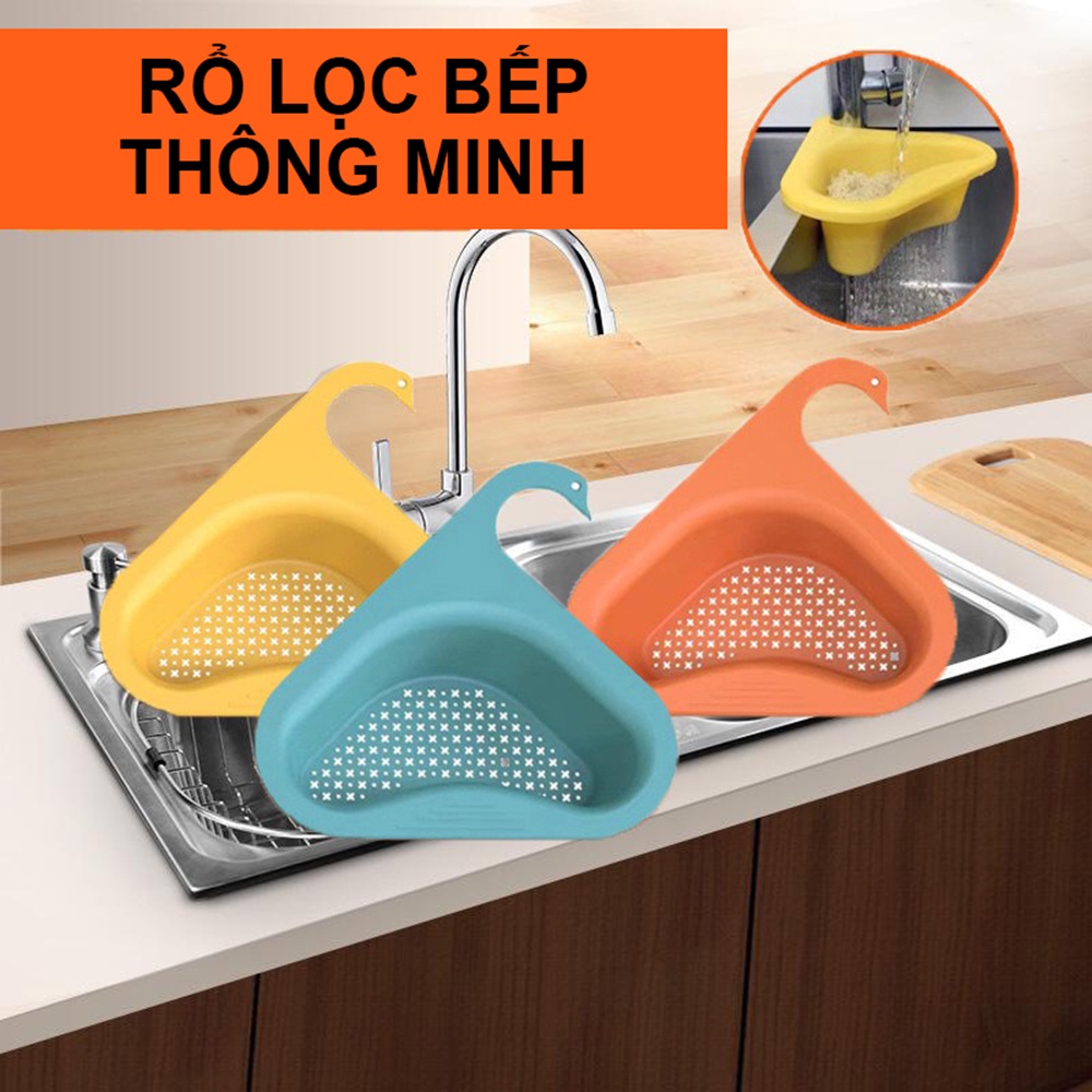 Rổ lọc rác GOAT HGD022 gắn bồn rửa chén đa năng - Nhiều Màu