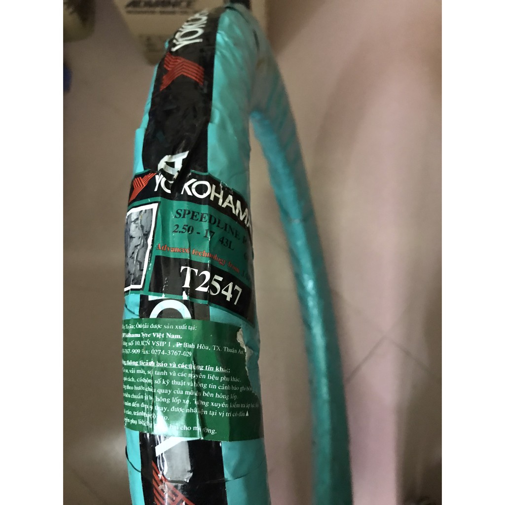 Lốp dream sau 2.50-17 yokohama