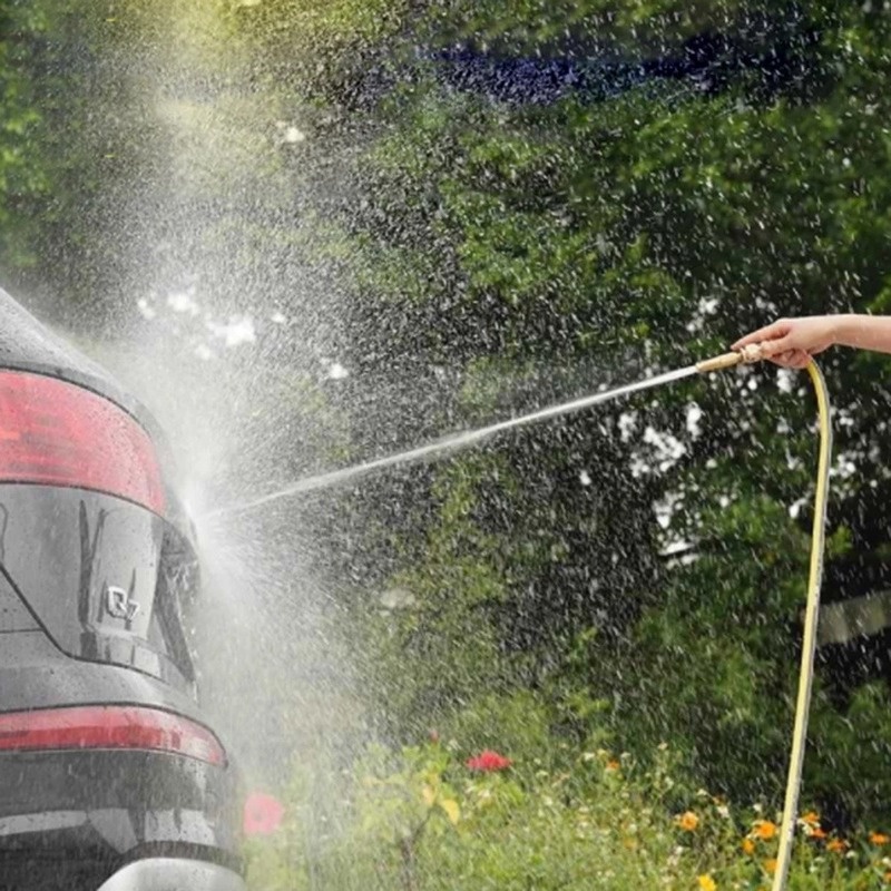 1 Vòi Phun Nước Tưới Vườn Áp Suất Cao Điều Chỉnh Được Bằng Kim Loại