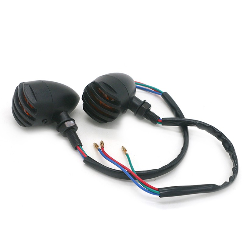 2 Đèn Xi Nhan Cho Xe Mô Tô Harley Davidson Cafe Racer