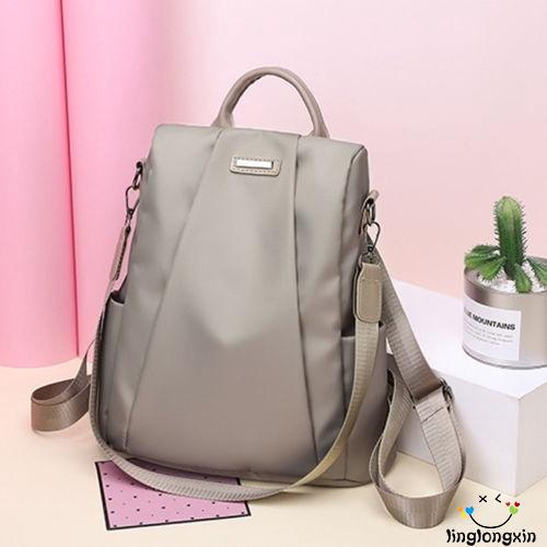 Ba lô đeo vai kiểu dáng đơn giản thời trang cho nữ
