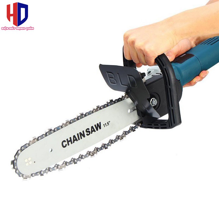 [Loại Tốt] Bộ Lam Cưa Xích Gắn Máy Mài CHAIN SAW - Có Bình Tra Dầu Tự Động Gắn Liền