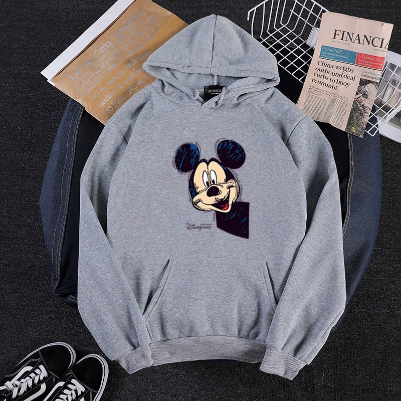 Áo nữ nam hoodie 💥FREESHIP💥 chuột Mickey hot trend mã SP41 cotton nỉ hàn quốc đẹp khoác ngoài