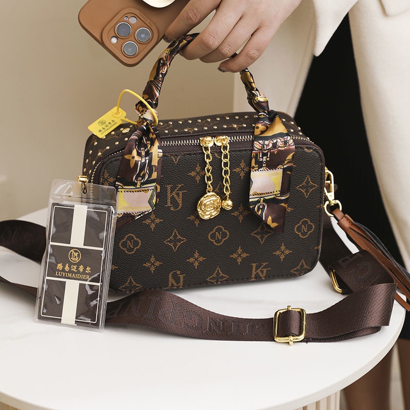 Túi Đeo Vai Hình Vuông Cỡ Nhỏ Phong Cách Phương Tây 2022