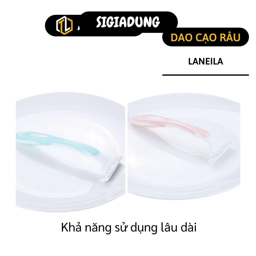 [SGD] Dao Cạo Râu - Dao Cạo Dành Cho Nữ Laneila, Giảm Kích Ứng Da, Có Thể Tái Sử Dụng 7364