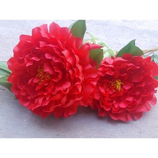 Hoa Giả Hoa Lụa Mẫu Đơn