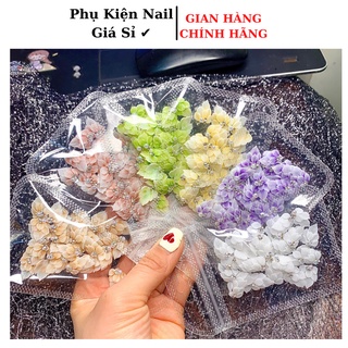 Hoa bột gắn móng, hoa góc tay gắn móng cực xinh