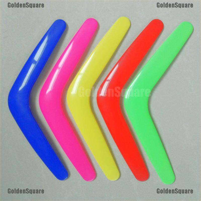 V Shaped Boomerang Toy Kids Throw Catch Outdoor Game Plastic Toy [GoldenSquare]