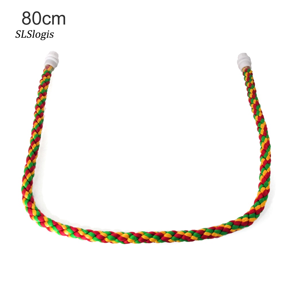 Đồ Chơi Mài Móng Chân Bằng Dây Cotton Bện Cho Chim Vẹt