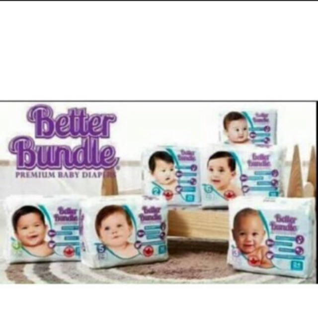 Bộ 6 tã dán sơ sinh Better Bundle số 1 -NB26