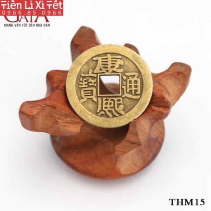 [RƯỚC LỘC] Đồng xu ngũ đế, đồng xu phong thuỷ bỏ bóp ví - Vật phẩm chiêu tài may mắn