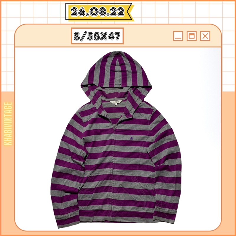 [SALE]Áo hoodie zip 2hand - Khabi Vintage