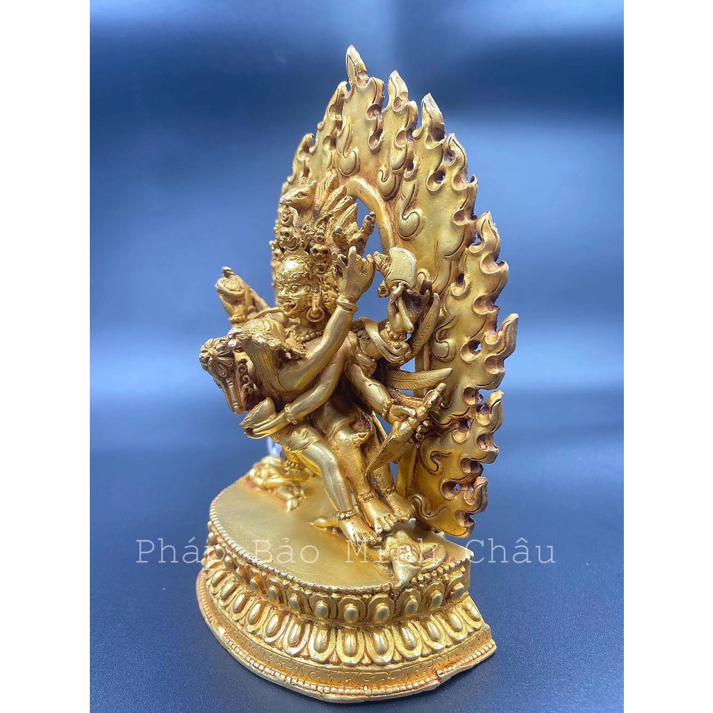 [PBMC]Tượng đồng Nepal Mã Đầu Minh Vương 16cm (Pho)