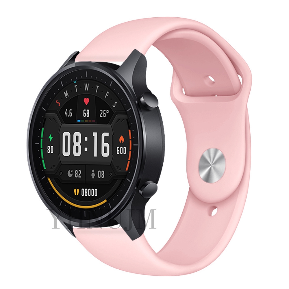 Dây silicon thay thế cho đồng hồ galaxy watch 3/Xiaomi Haylou Solar/galaxy watch active2/huawei GT/GT2/GT2e