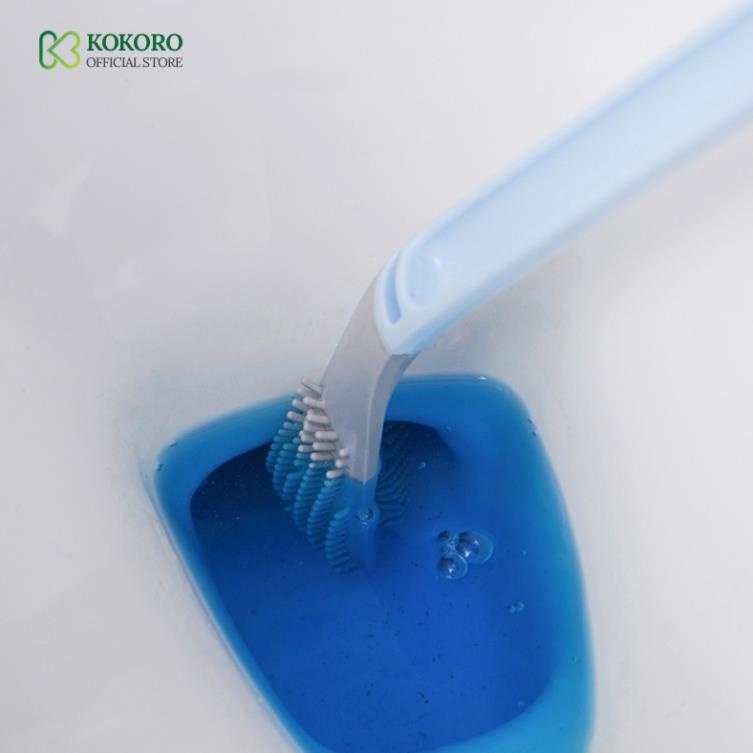 [ FREESHIP ] Chổi Cọ Toilet Thông Minh Silicon Mẫu Mới Nhất - Chổi Cọ Rửa Nhà Vệ Sinh