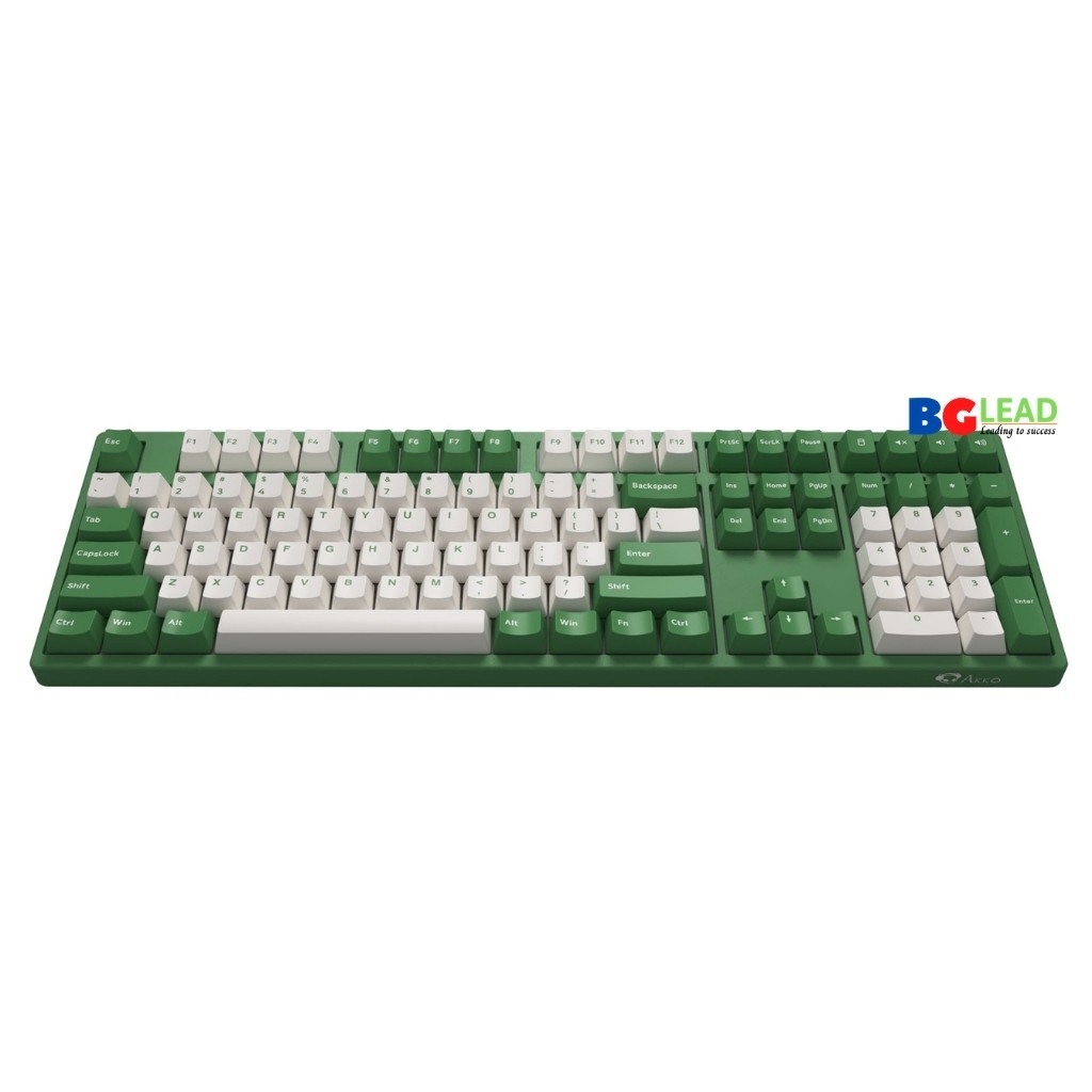 Bàn phím cơ AKKO 3108 v2 DS Matcha Red Bean (Akko switch v2)