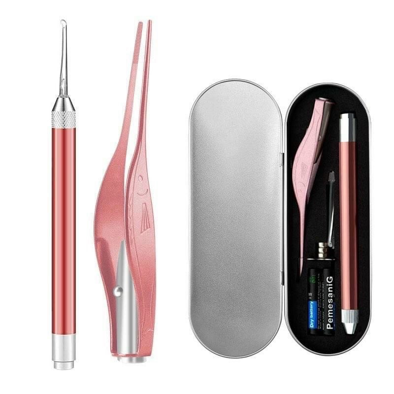 Dụng cụ lấy ráy tai có đèn 3in1