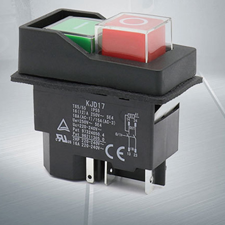 Công Tắc Điện Từ 5 Chấu Kjd17 220-240v