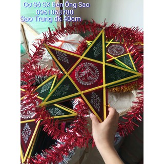 Combo 100 đèn ông sao trung thu đk 40cm giá rẻ tại hà nội
